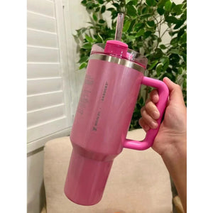 Stanley 30/40oz Stainless Steel Tumbler Insulated Water Bottle with Handle Lid Straw Large Capacity Vacuum Travel MugOutdoor Car - shutupandletmehaveit