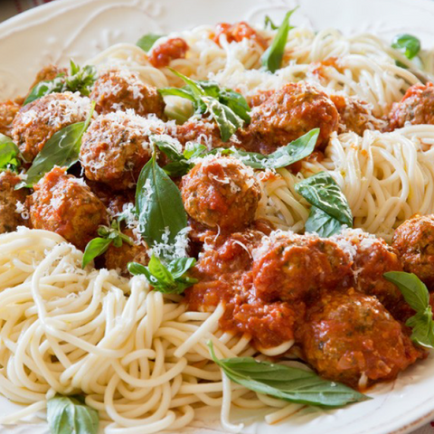 Spaghetti and Meatballs