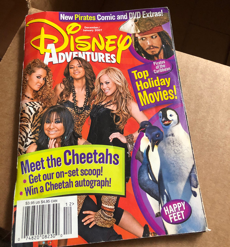 A copy of Disnay Adventures magazine