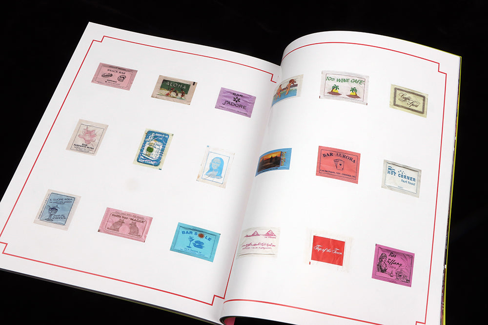 A spread from Scneic Views issue 4, showing sugar packaging designs