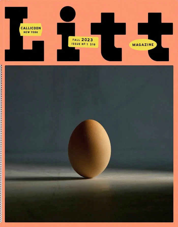 Front cover of Litt magazine issue one