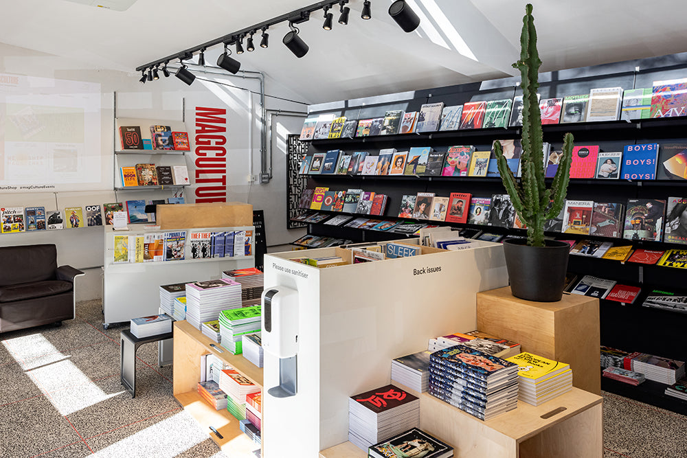 Interior of the magCulture Shop, shot by Adam Slama