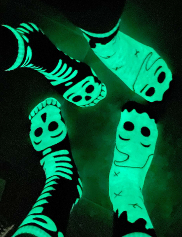 Ghost & Skeleton Socks