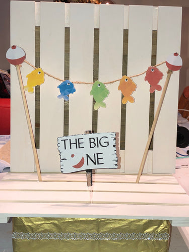 The Big One Fishing Birthday Decorations