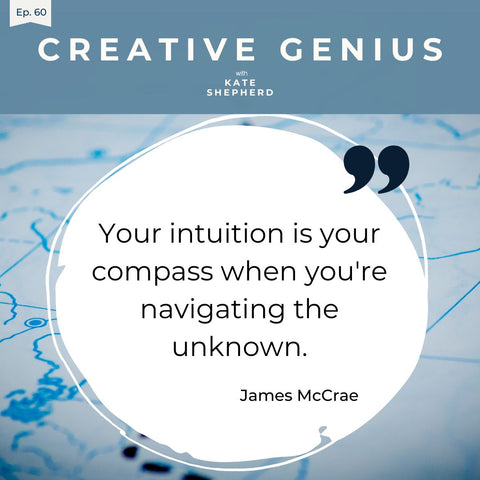 words are vibrations poet James McCrae on his new book The Art of You on The creative Genius Podcast with Kate Shepherd