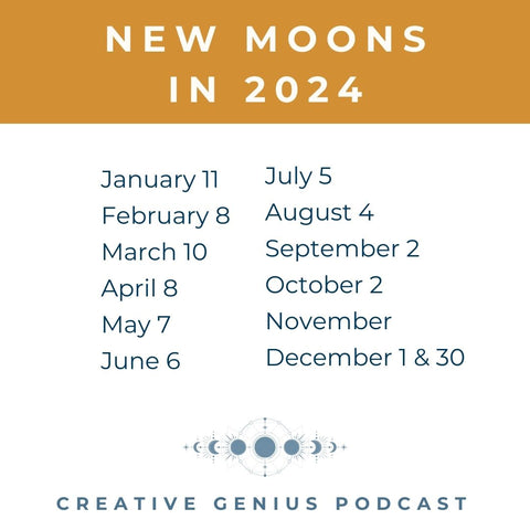 New Moons in 2024