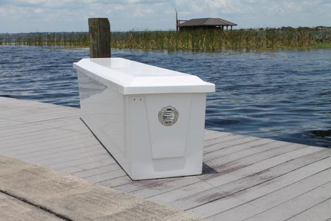 C&M Marine - 24 T top Fiberglass Electronics Box - 24 x 13-3/4