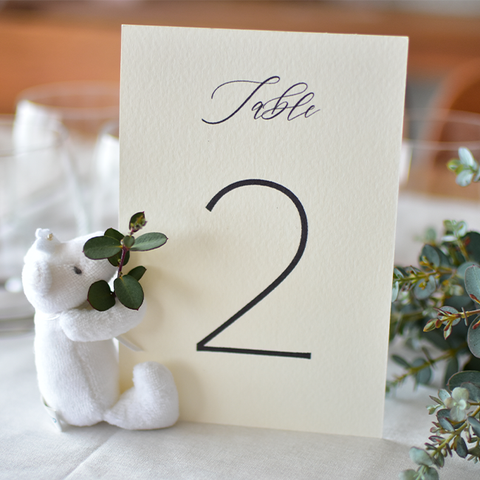 Wedding Teddy Bear Place Card Holder