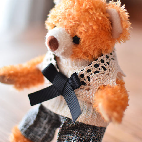 Easy Hand Made : Detachable Collar For Stuffed Animals