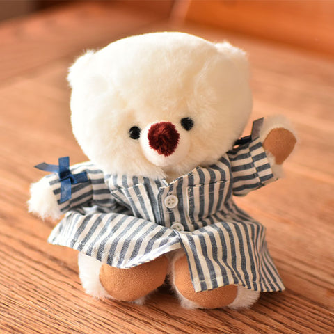 Baby Teddybär und Kleidung