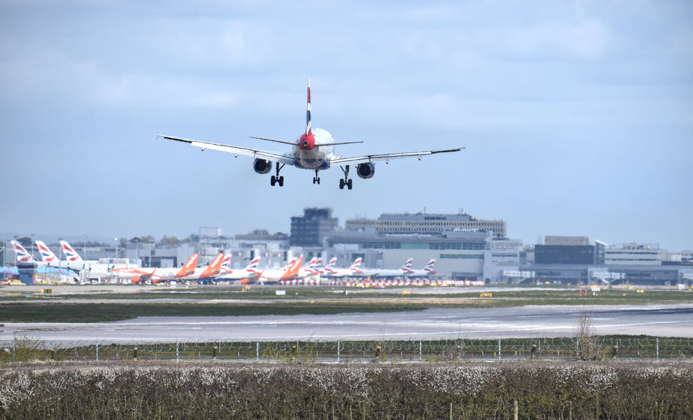 plane landing