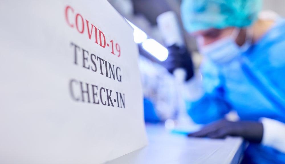 covid-19 testing check-in