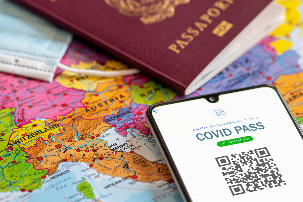 mobile covid pass and passport
