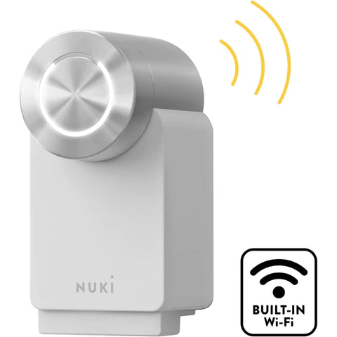 Nuki 3.0 Pro, with Wi-Fi and Bluetooth connectivity