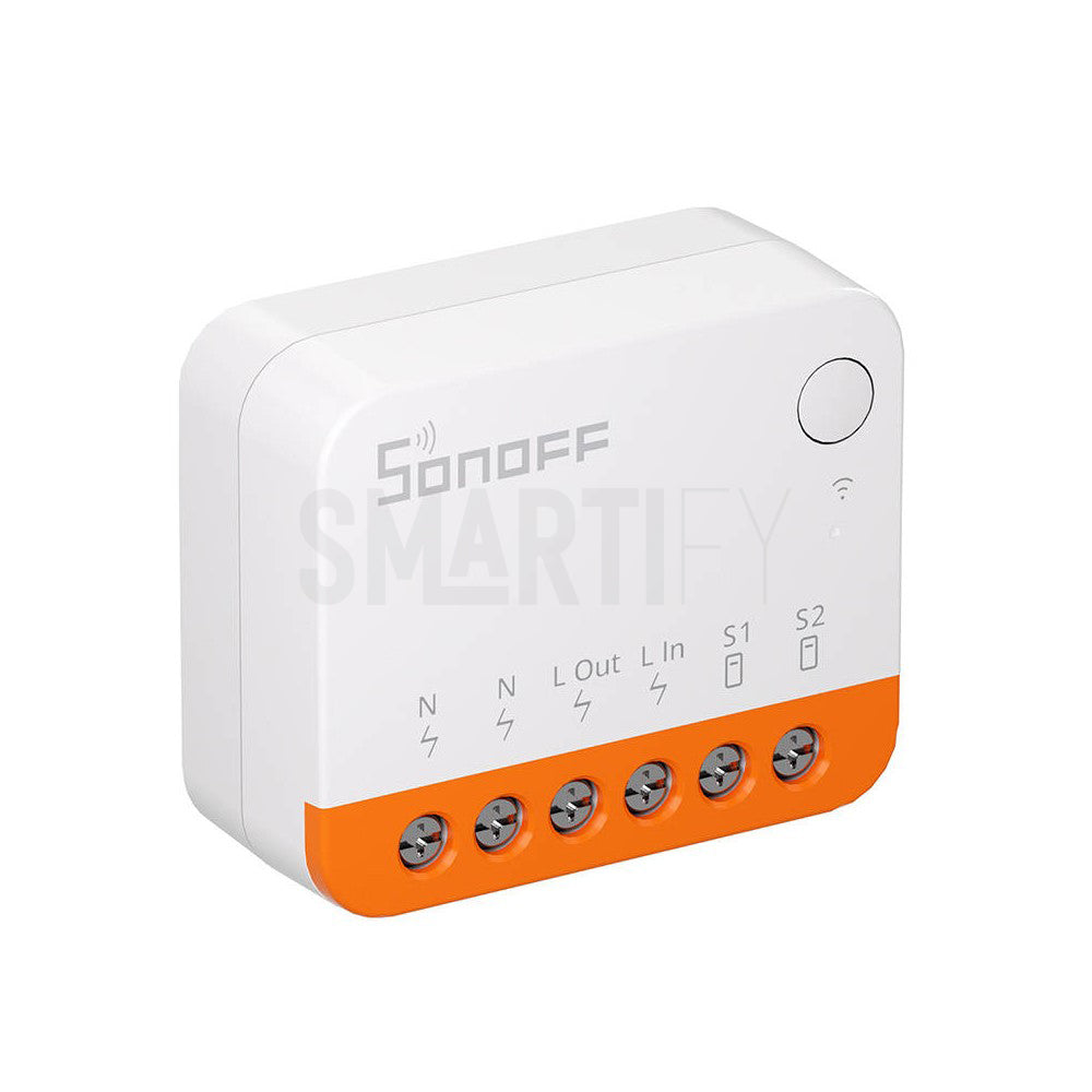 Sonoff Dual R3: Switch inalámbrico inteligente WiFi con Medición de Energía  (SKU 630H2)