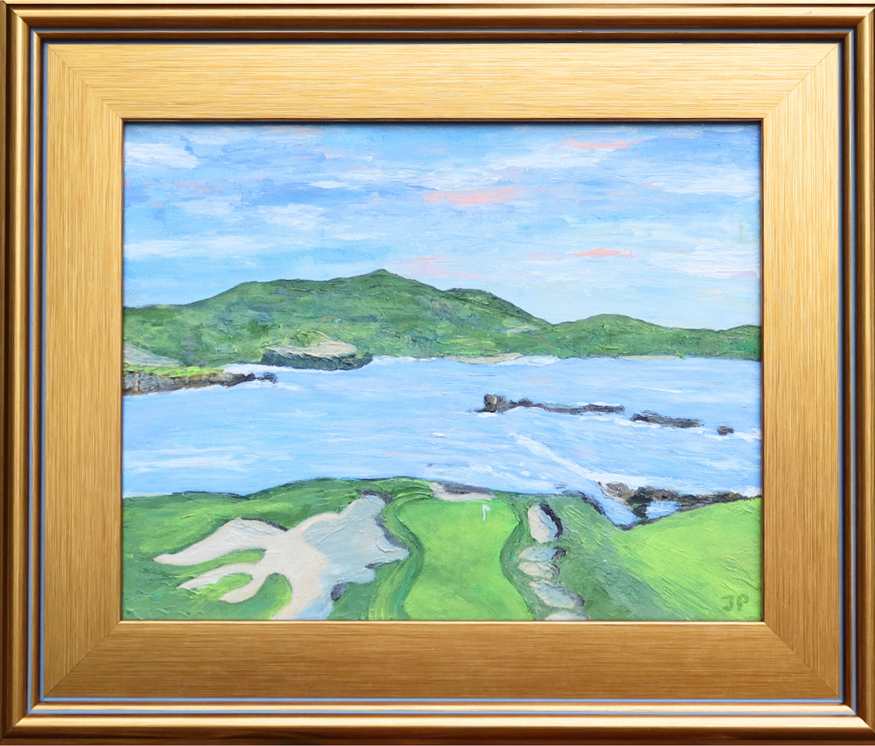 Pebble Beach, 11 x 14