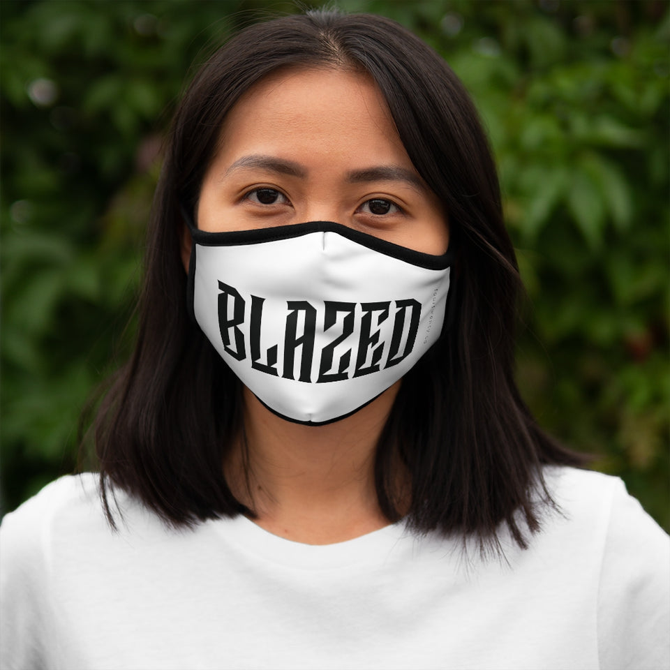 White Blazed Face Mask