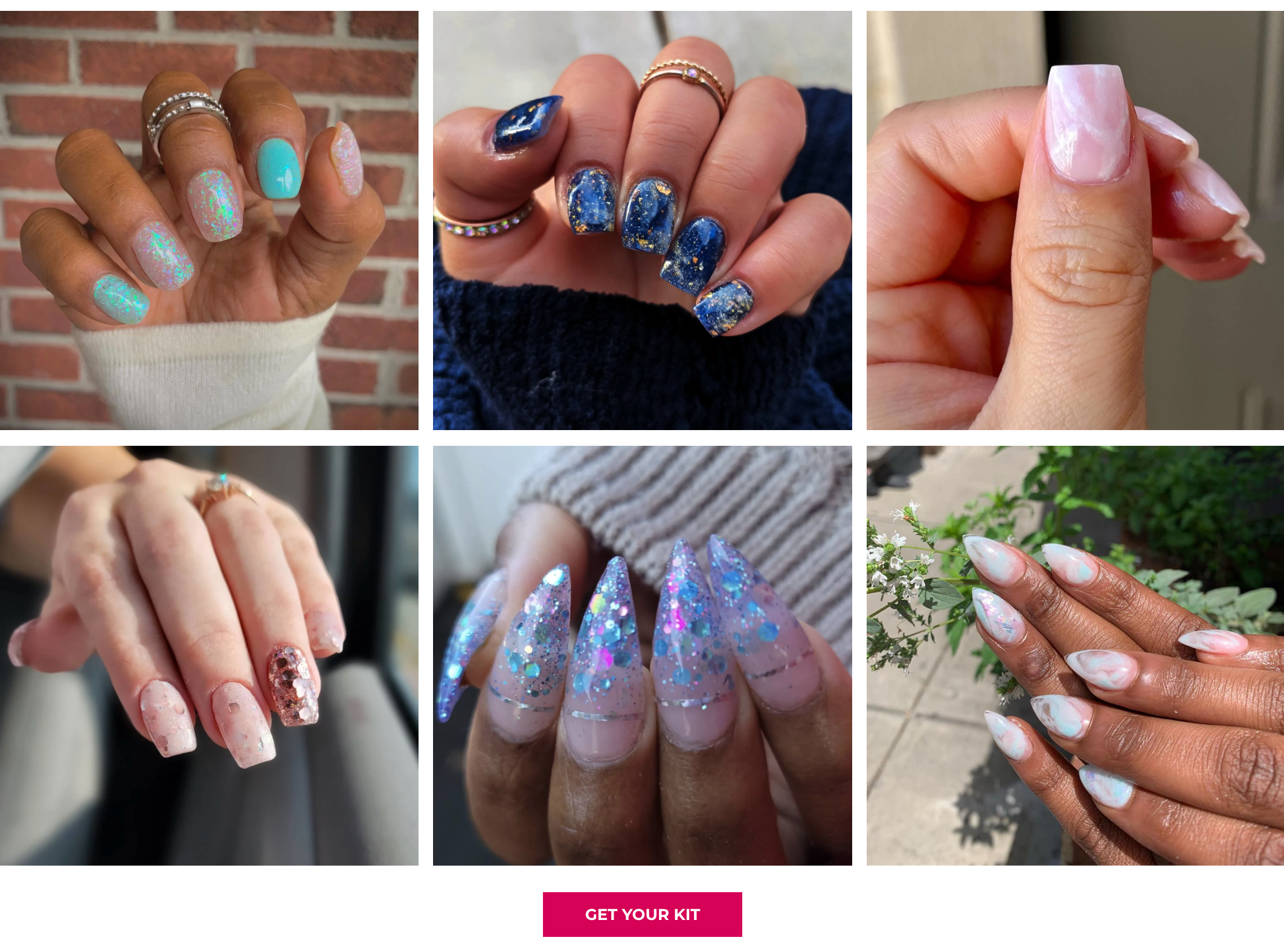 Check out these beautiful dip manicures created by our customers.