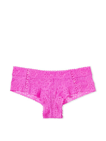 Victoria's Secret Lace Waist Cotton Cheeky Panty - Black – HIGHSTREET.CO.ZA