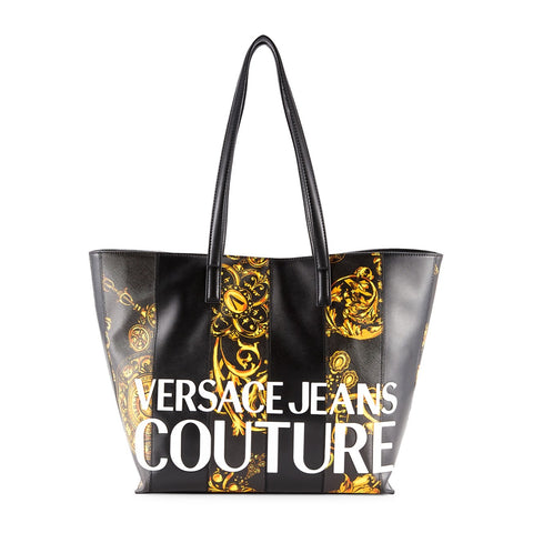 Versace logo Leather Handbag • Kybershop