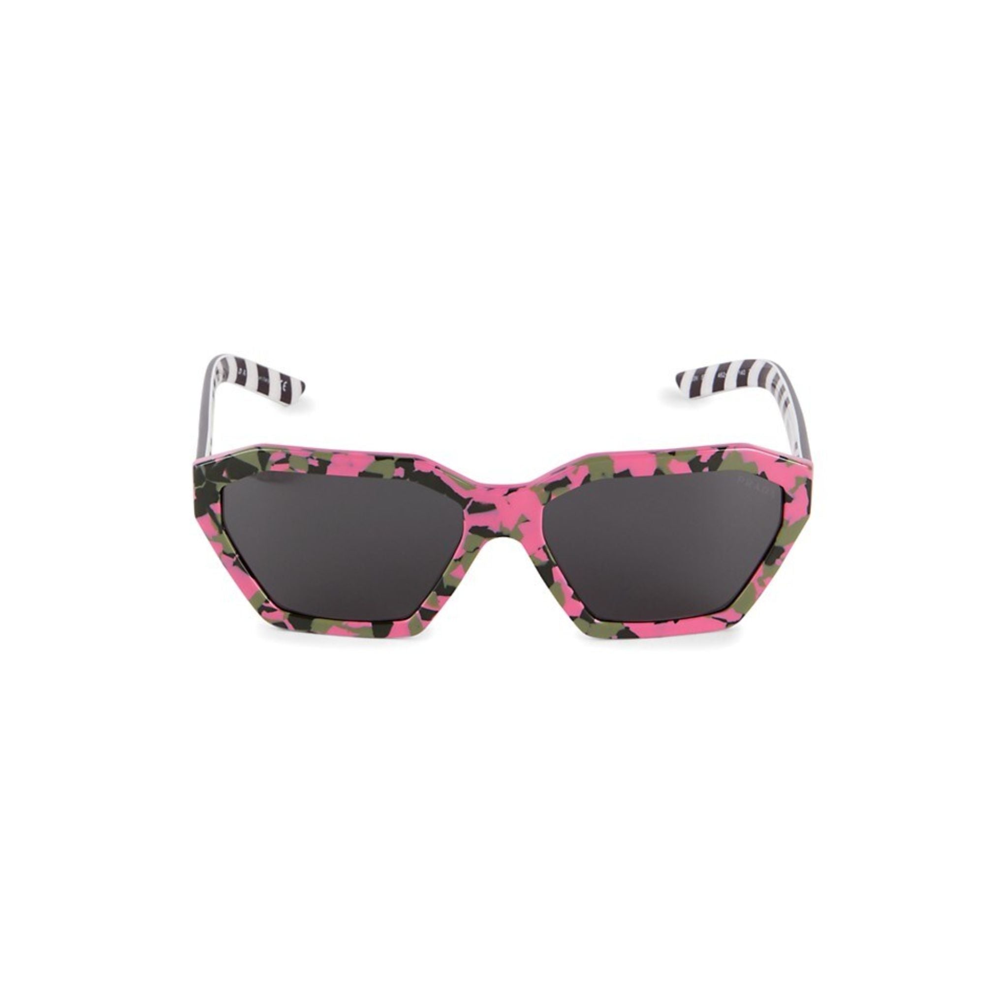 Prada Square Sunglasses - Camouflage Pink – 