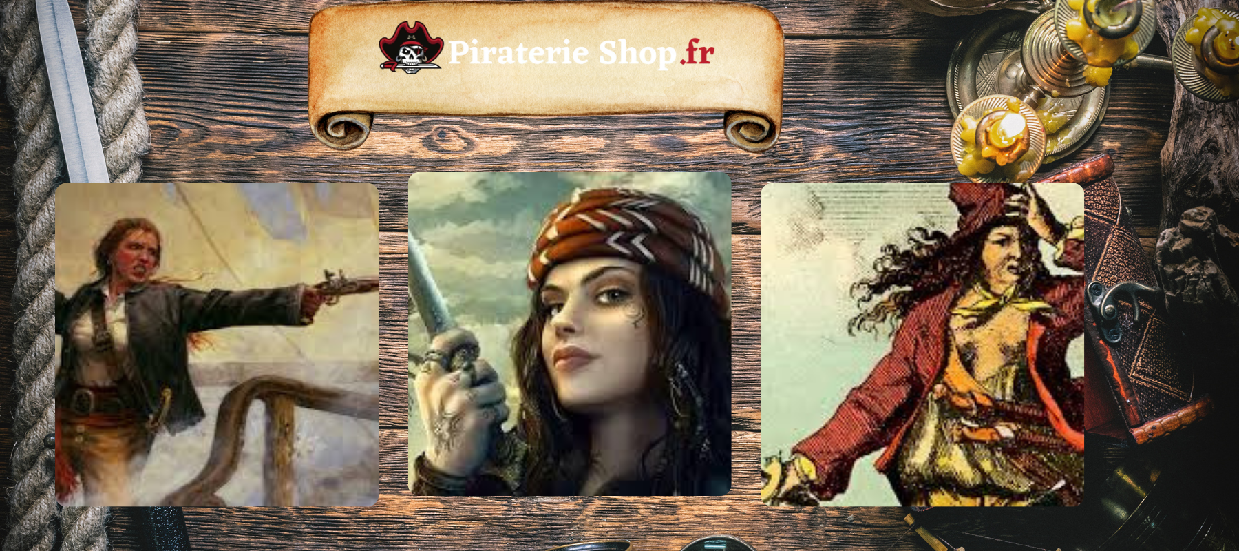 les trois femmes pirates les plus connues