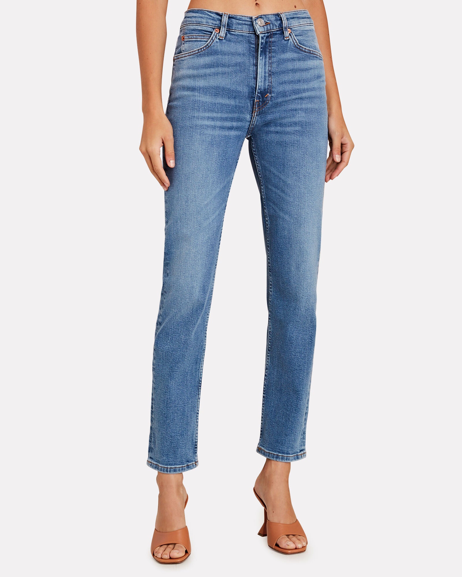 Re/Done - Women - Lake Blue 70s Low Rise Bell Bottom – shopguysngals