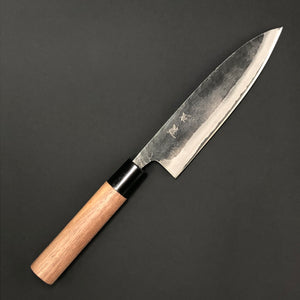 Deba Kurouchi 165 mm (6.5 in) Aogami (Blue) #2 Double-Bevel Thick