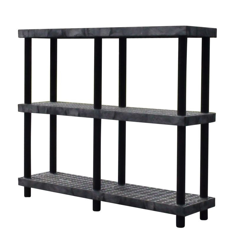 plastic storage shelves