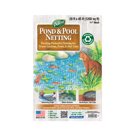Heavy Duty Pond & Pool Netting - Floating & Reusable - Protect Fish & More