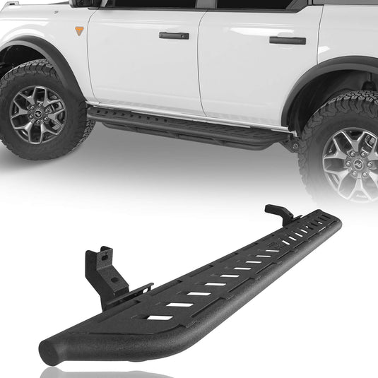 Ford Bronco Drop Side Step Bars for Bronco 2021-2024- HookeRoad