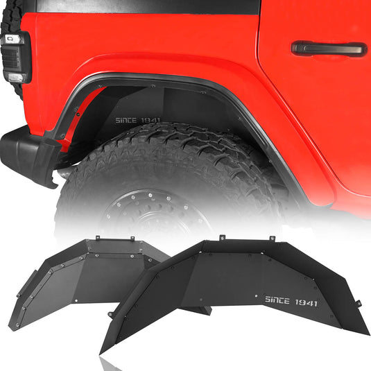 2007-2018 Jeep Wrangler JK Rear Wheel Well Liners “SINCE 1941