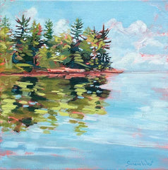 Lake Muskoka Canada painting