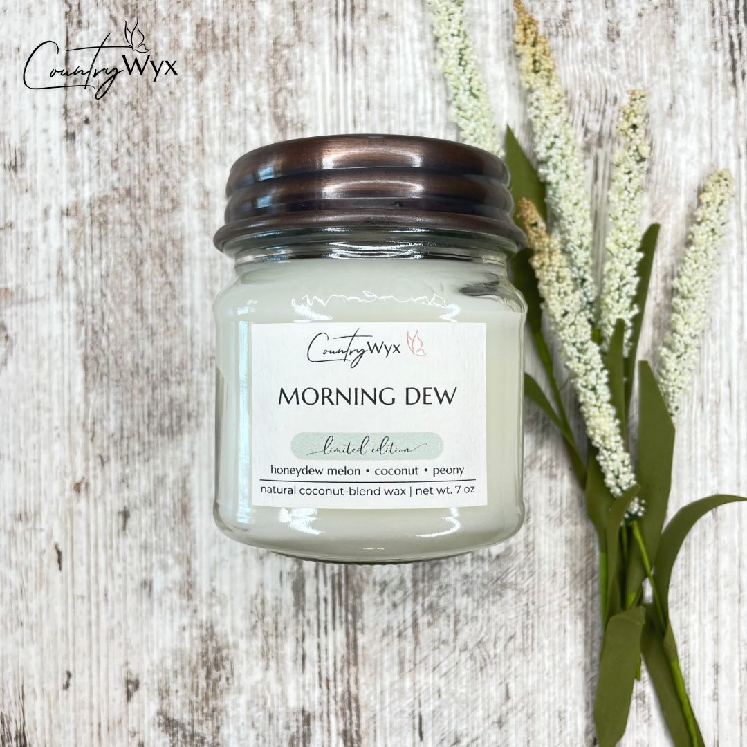 Country Wyx Box - April 2023 - Morning Dew 8oz Candle