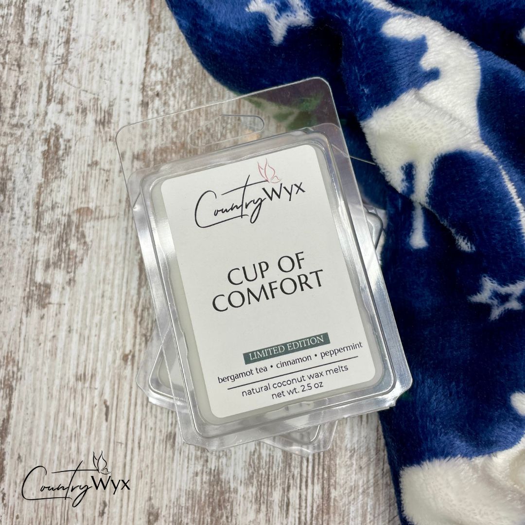 Country Wyx Box - January 2024 - Cup of Comfort Wax Melts