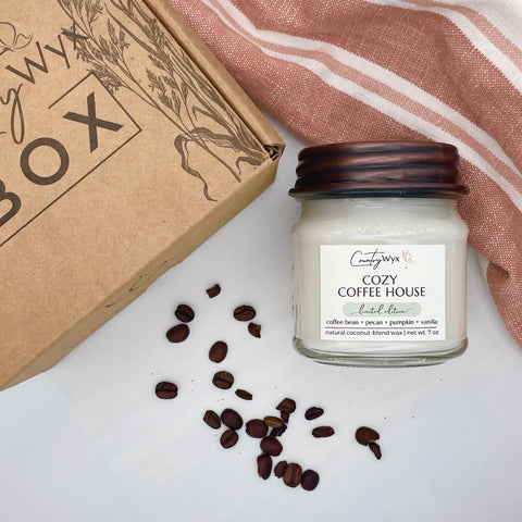 February Country Wyx Box - Cozy Coffee House Candle