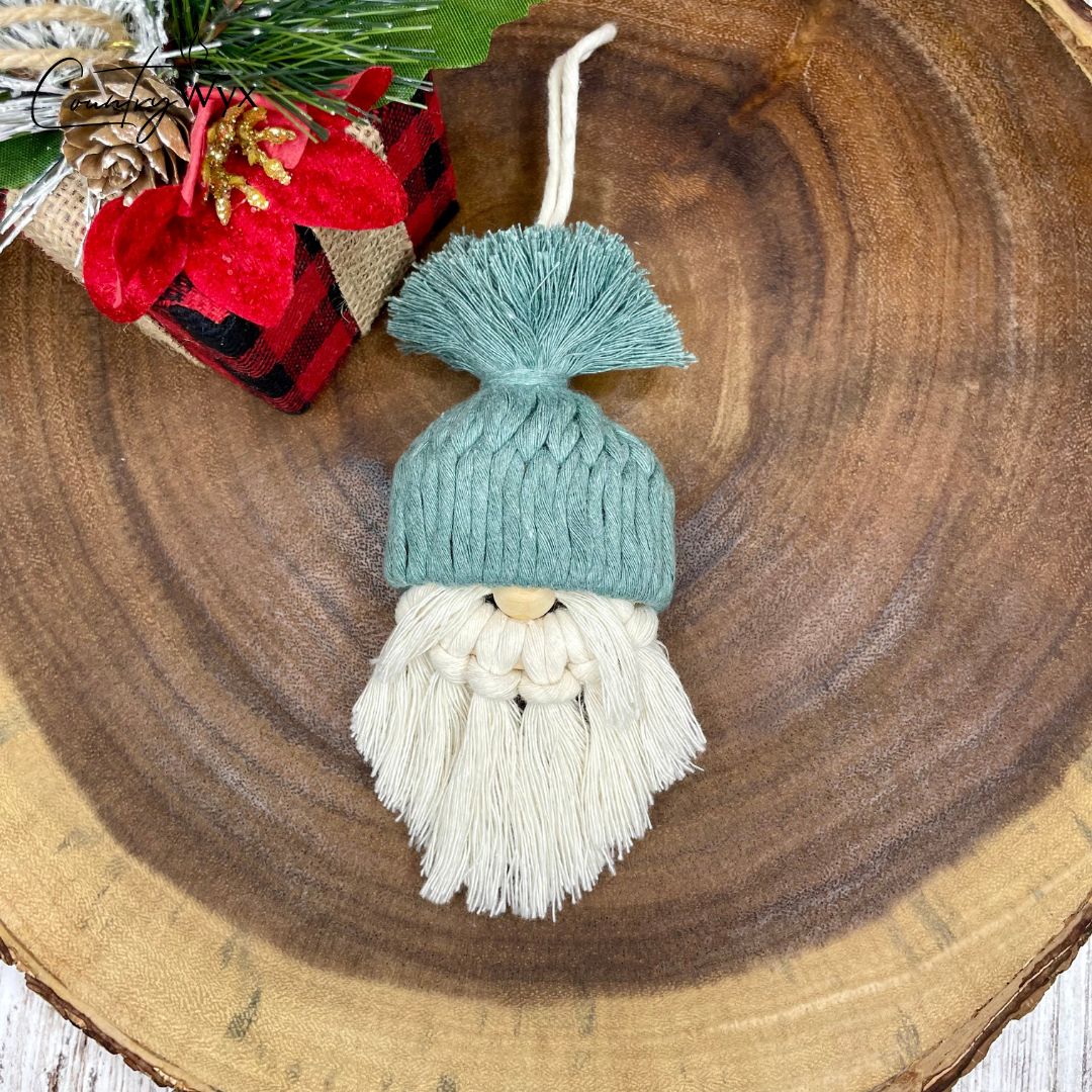 Country Wyx Box - December 2023 - Handmade Gnome Ornament
