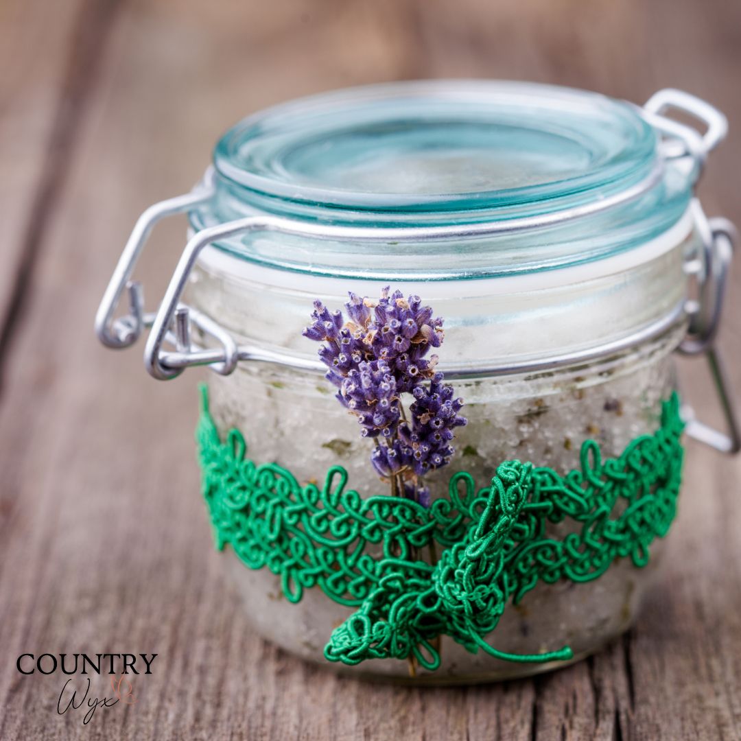 Refreshing Lavender Vanilla Salt Scrub