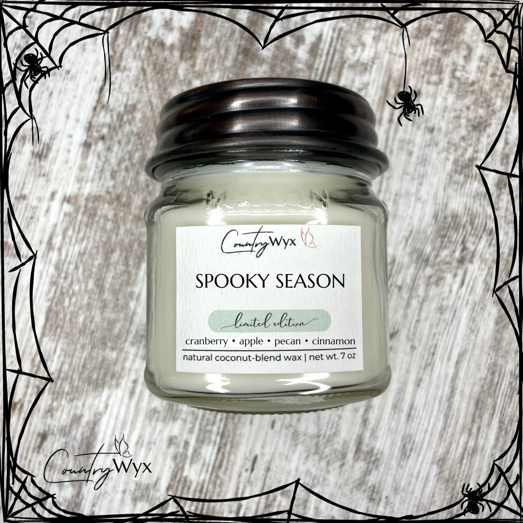 Country Wyx Box - October 2023 - Spooky Season 8oz Candle
