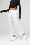 Wide Leg Workout pants with Drawstring & Pockets