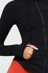 FlexEase™ Full Zip Lightweight Hoodie with Thumb Holes