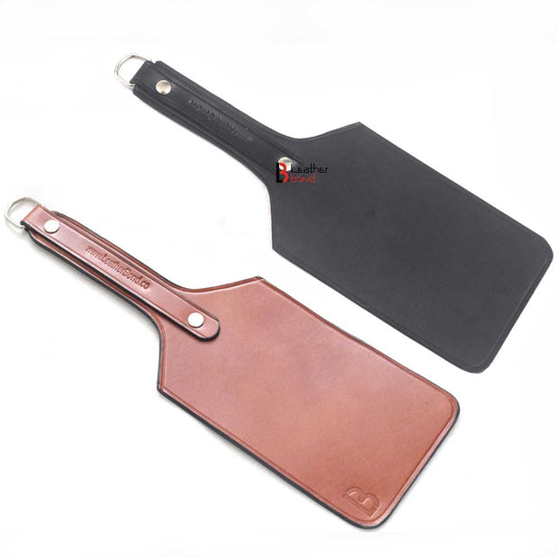 Real & Genuine Cowhide Leather Paddle Slapper Flexible Light Weight longer
