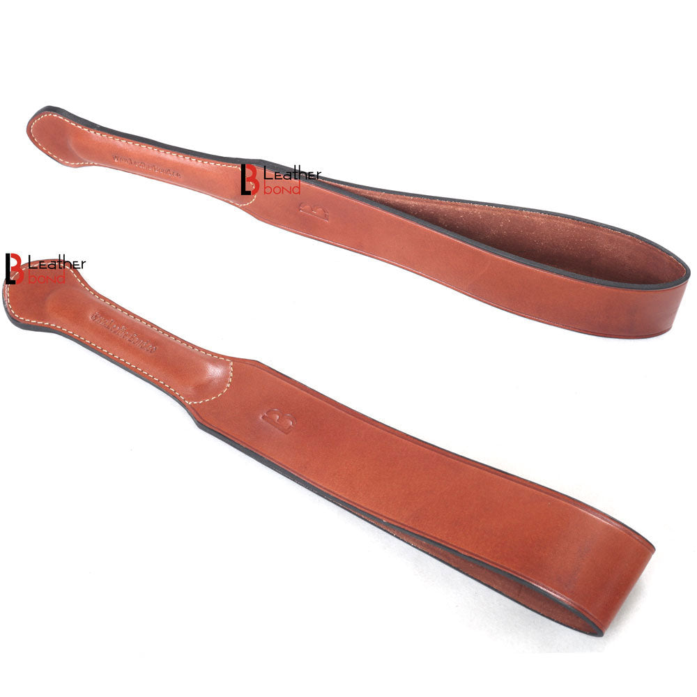 Real & Genuine Cowhide Leather Paddle Slapper Flexible Light Weight longer