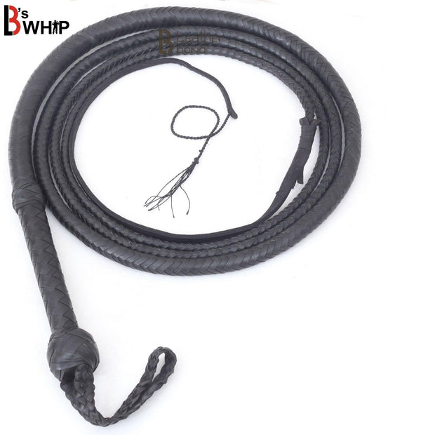 Bull Whip 6, 8, 10, 12, 14 & 16 Feet long 16 Strands Kangaroo Hide