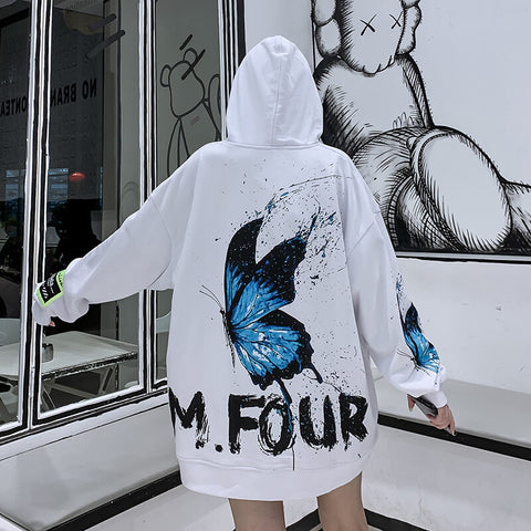 Harajuku Style M4 Butterfly Hoodie