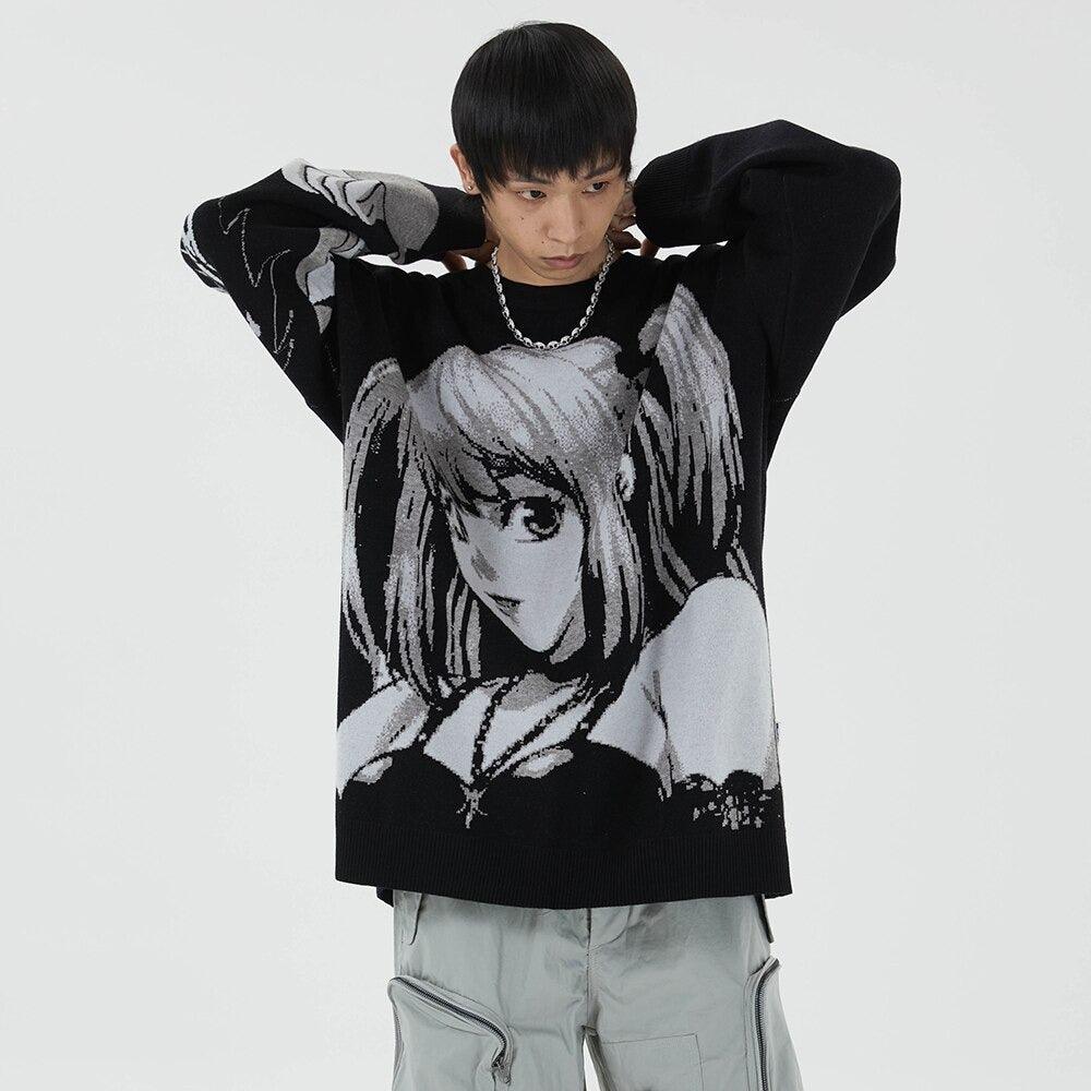 Harajuku Style Death Note "Misa" Knit Sweater