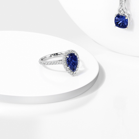 Sapphire Jewelry Collection - Gold