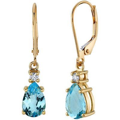 Buy peora gemstone dangle earrings Online in Andorra at Low Prices