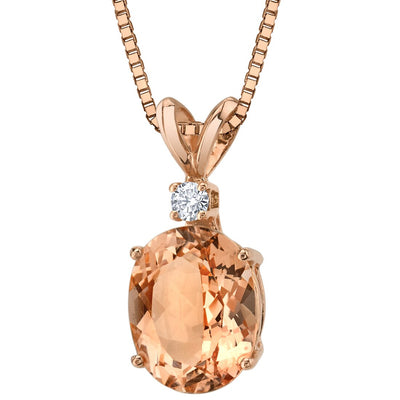 Morganite Pendants Archives - Wolf Brothers