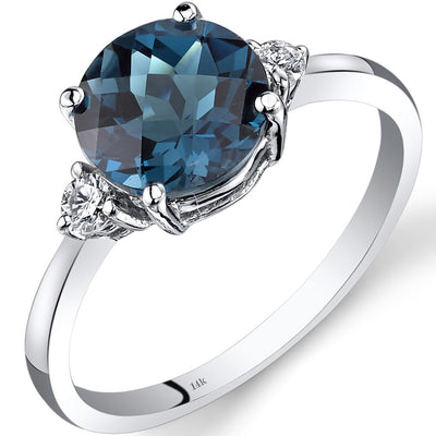 London Blue Topaz Jewelry Sterling Silver & 14K Gold | Free